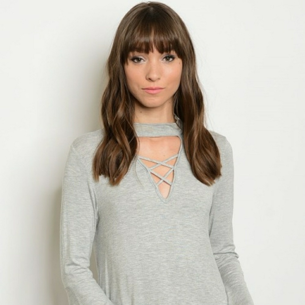 Choker Lace up top